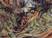 Umberto Boccioni, State of Mind II The Farewells